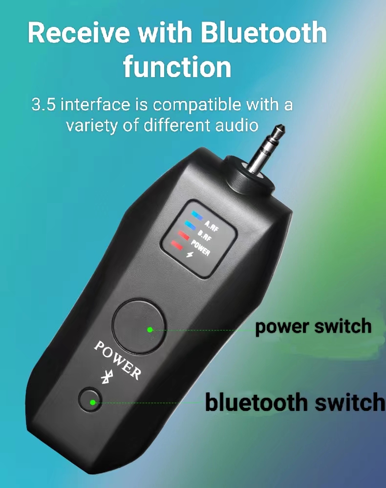 Professional Wireless Microphone Reverb One Tow Two Singing